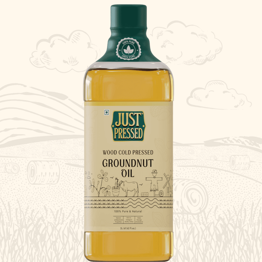 justpressed-groundnut-wood-pressed-oil,-premium-cold-pressed-groundnut-oil,-pure-&-natural-multipurpose-oil,-edible-cold-pressed-oil-extracted-on-wooden-churner,-2l1