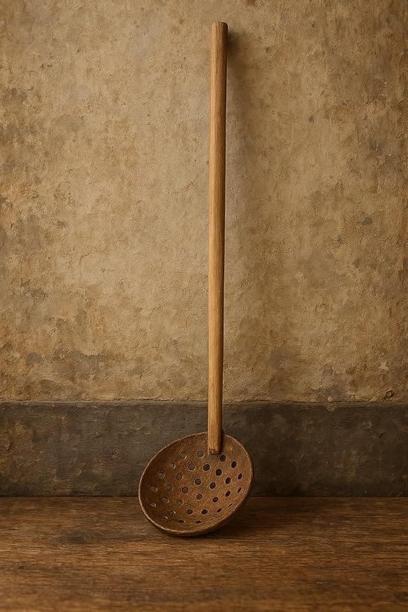 ecocask-coconut-shell-ladle---largeskimmer---fry-ladle---&-strainer---multi-use-slot-spoon-–-oil-skimmer-1