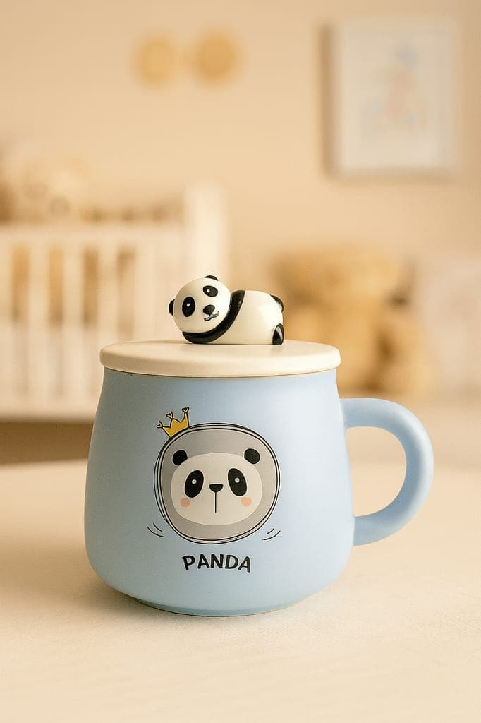 cute-panda-ceramic-mug-with-lid-&-3d-panda-figurine---light-blue-tea-coffee-cup1