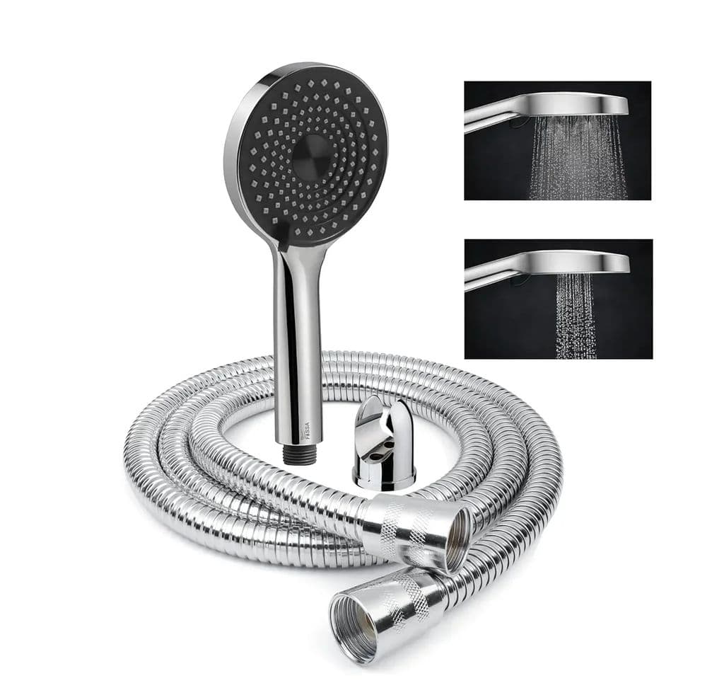 alpha-2-sprey-modes-chrome-finish-hand-shower-with-1.5-meter-304--grade-stainless-steel-hose pipe & hook1