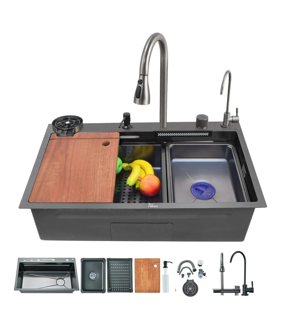smart-waterfall-(30-x-18-x-10)-inch-premium-stainless-steel-kitchen-sink-black1