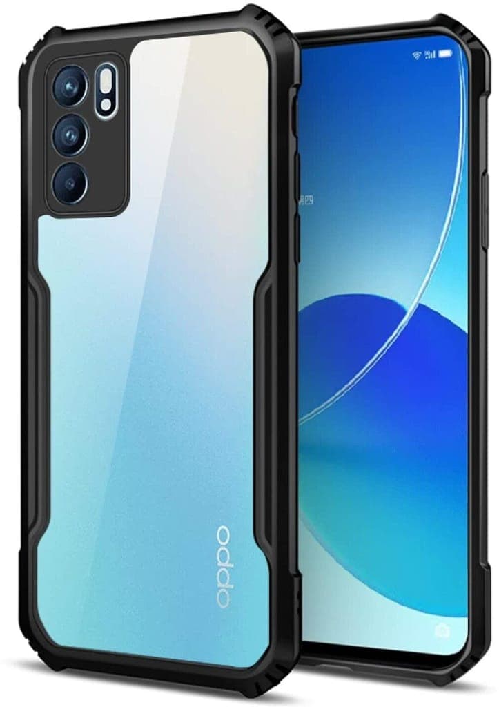 plugtech-slim-shockproof-case-|-matte-black-soft-|-drop-protection-|-precise-cutouts-|-premium-mobile-cover-for-oppo-reno-61