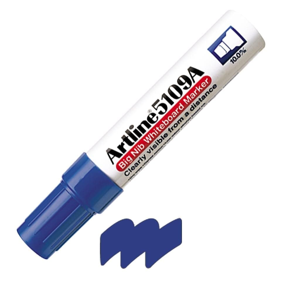 artline-5109a-big-nib-whiteboard-marker-pack-of-12-(blue-colours)-|-popular-choice-for-writing-on-whiteboards1