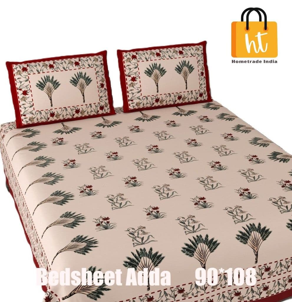 3001-hometrade-india-standard-king-size-(90*108-inches)-double-bedsheet-with-2-pillow-cover-rj-14-jaipur-lining-33601