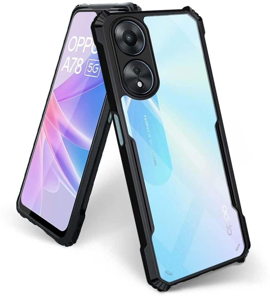 plugtech-slim-shockproof-case-|-matte-black-soft-|-drop-protection-|-precise-cutouts-|-premium-mobile-cover-for-oppo-a78-5g1