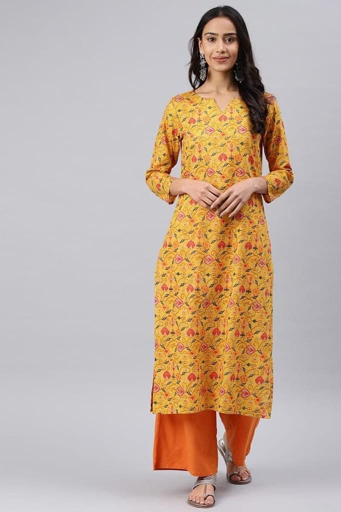 beautiful-mustard-color-printed-cotton-fabric-kurti-vck10631
