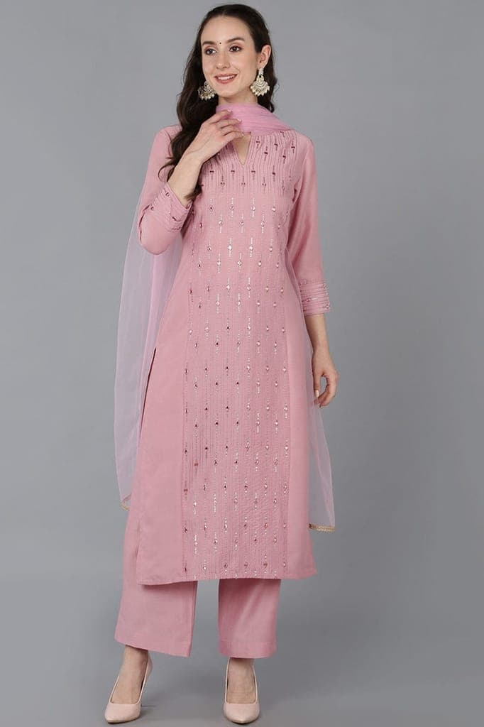 pink-silk-blend-solid-straight-suit-set-vkskd16941