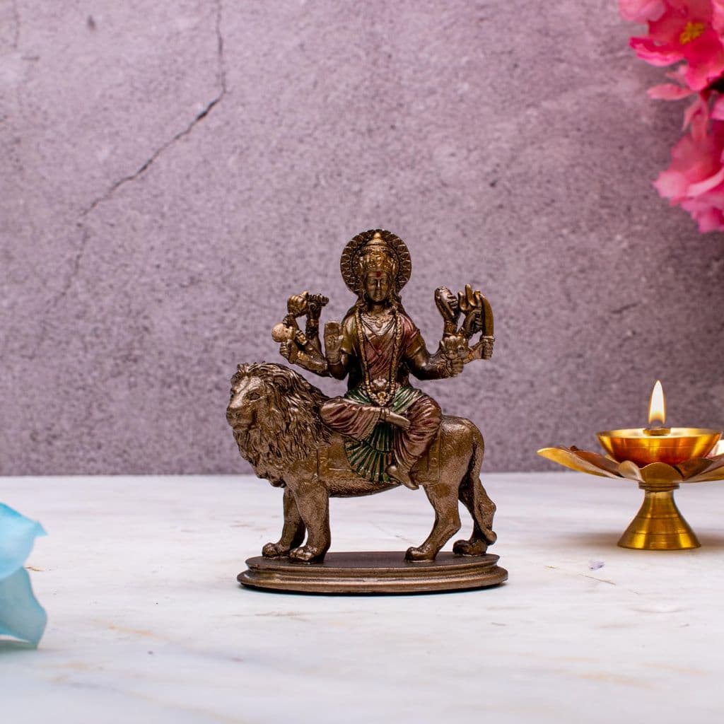 craftlayout-resin-durga-idol-3.5-inch1