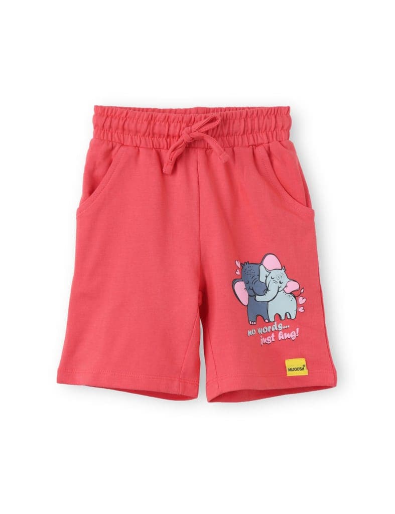 girls-shorts-cotton-french-terry-hibiscus-red-cute-couple-elephant1