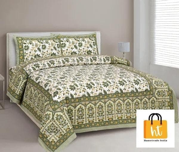 3001-hometrade-india-standard-king-size-(90*108-inches)-pure-cotton-jaipuri-double-bedsheet-with-matching-pillow-cover1