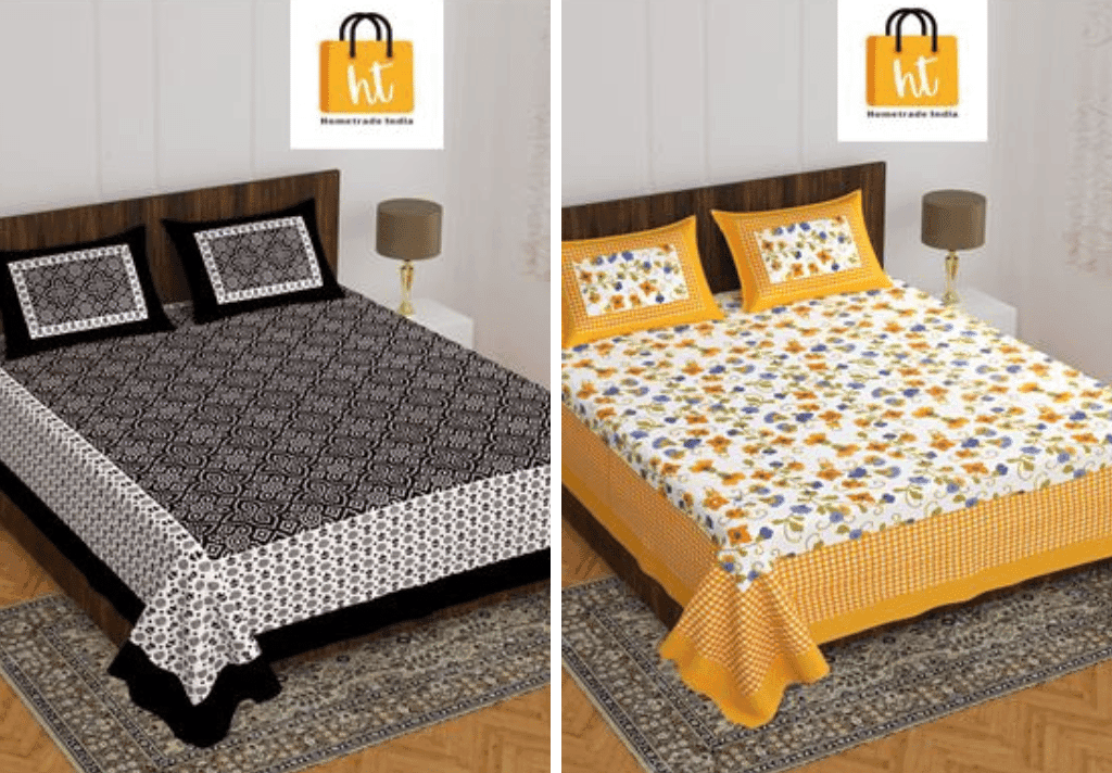 3001-hometrade-india-standard-king-size-(90*108-inches)-double-bedsheet-with-2-pillow-cover-rj-14-jaipur-lining-38551