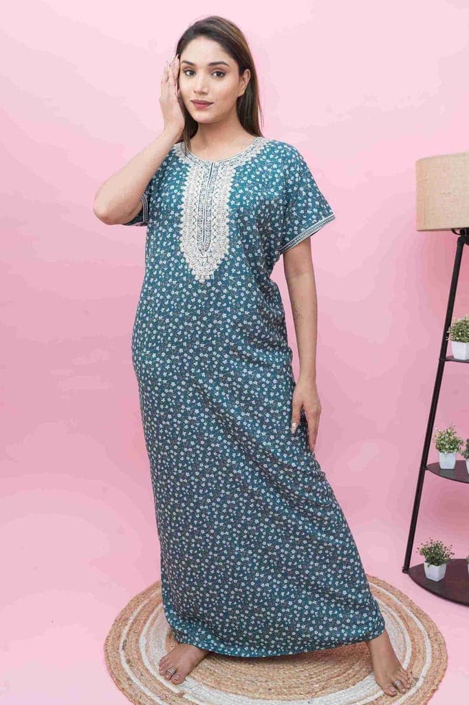 designer-embroidery-nighty-|-a-line-cut-|-alpine-fabric-|-right-pocket1