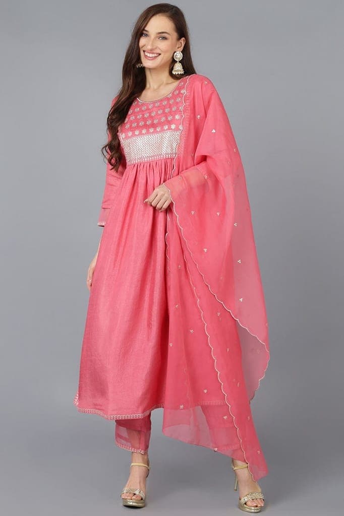 coral-silk-blend-solid-straight-kurta-trousers-with-dupatta-pkskd17251